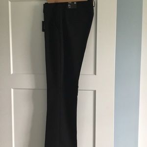 Express Columnist mid rise boot cut, black, size 10R